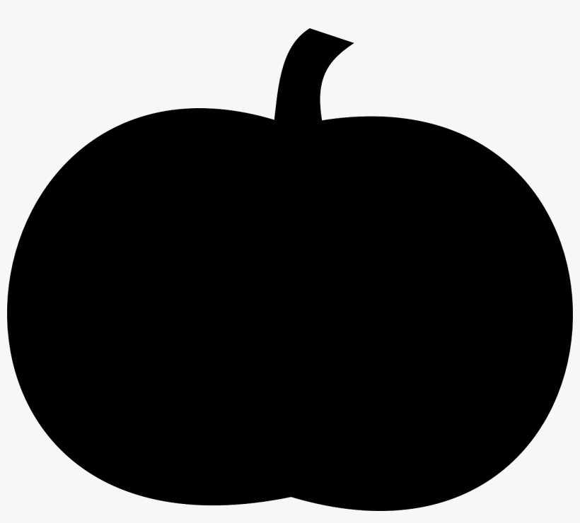 White Pumpkins Png - Silhouette Of A Pumpkin, transparent png