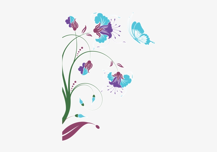 Curtido Curtir Compartilhar - Floral Border Designs, transparent png