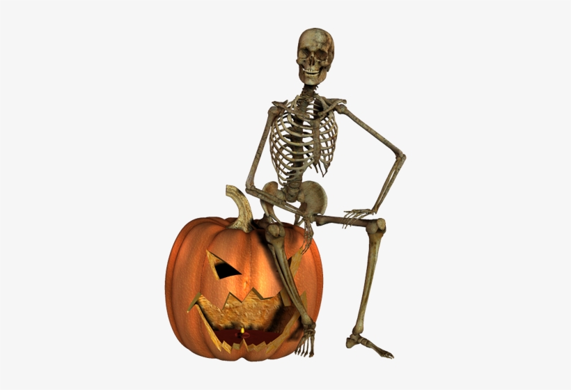 Skeleton-120 - Halloween, transparent png