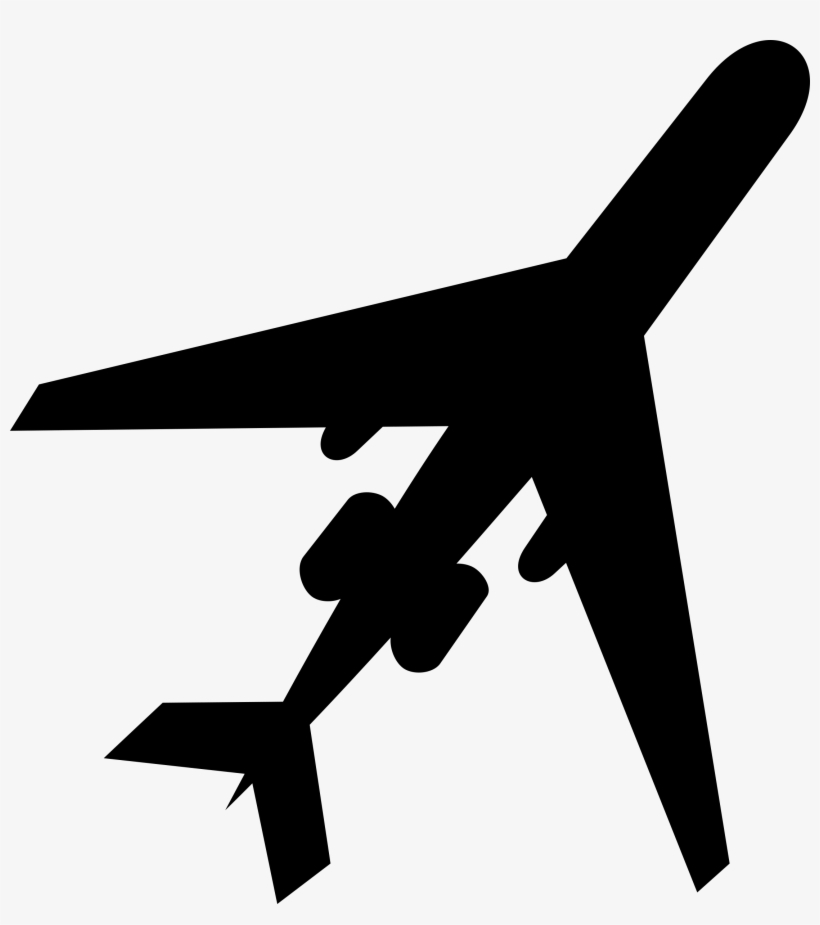 Big Image - Clip Art Airplane, transparent png