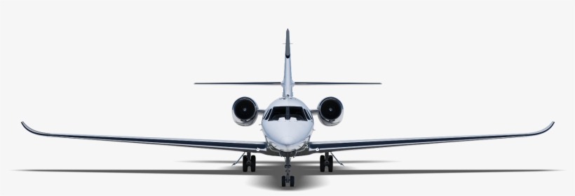 Airplane View Free Transport - Private Jet Front View Png, transparent png