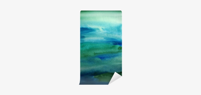 Watercolor Green Hand Painted Art Background For Design - Light Switch, transparent png