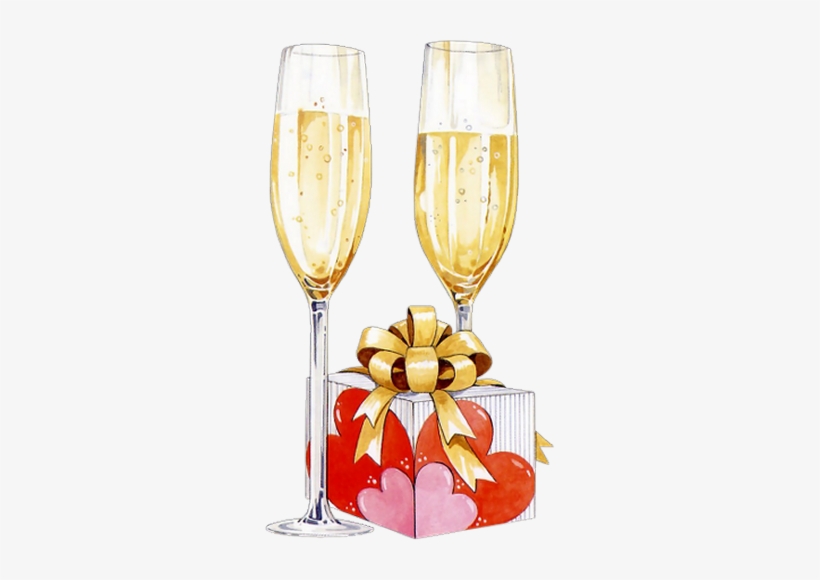 Flûtes De Champagne - Champagne, transparent png