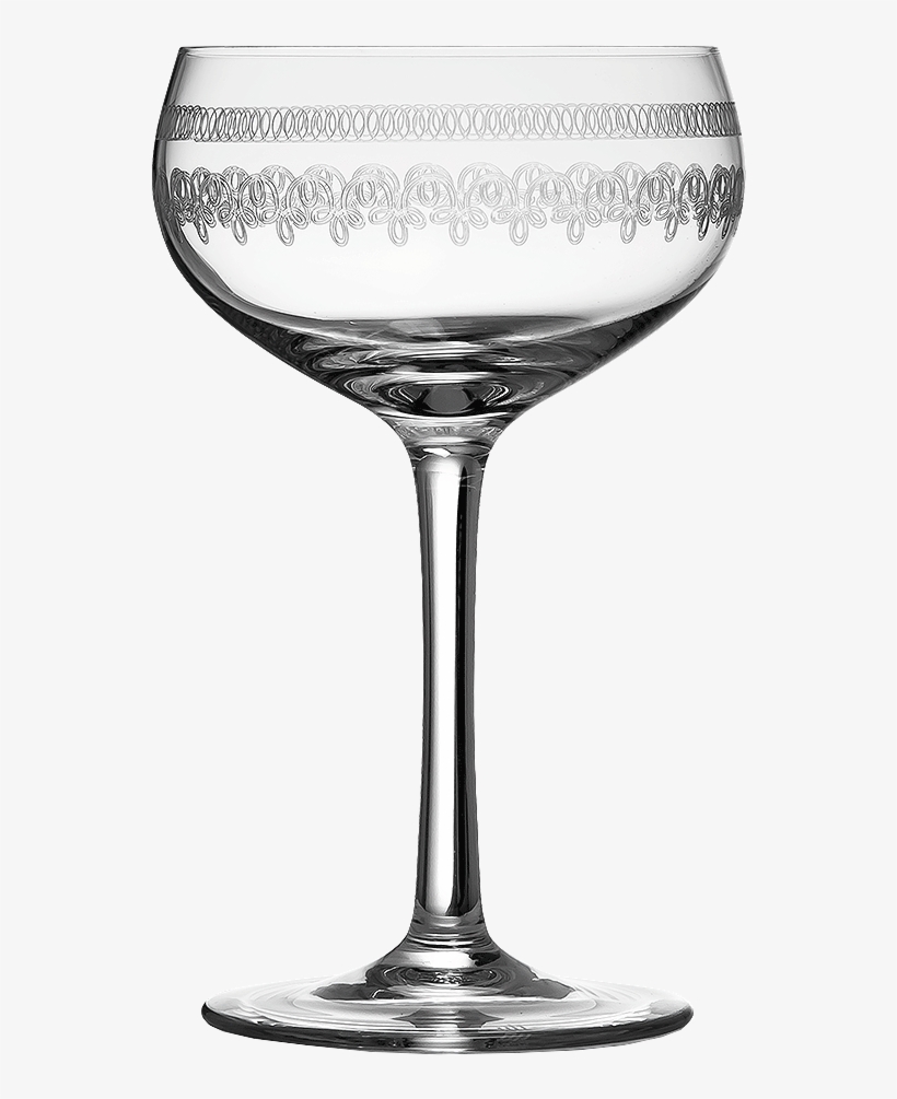Retro Coupe Glass - Champagne Coupe Glasses, transparent png