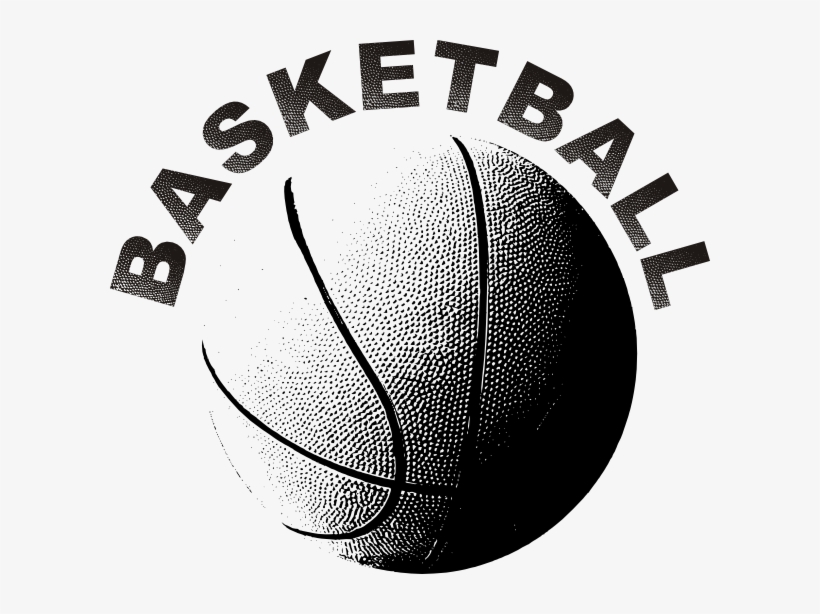 Basketball Clip Art At Clker - Basketball Black And White, transparent png