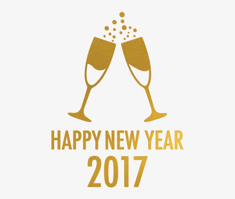 New Years Champagne Glasses - Tattify Custom Happy Anniversary Temporary Tattoos, transparent png