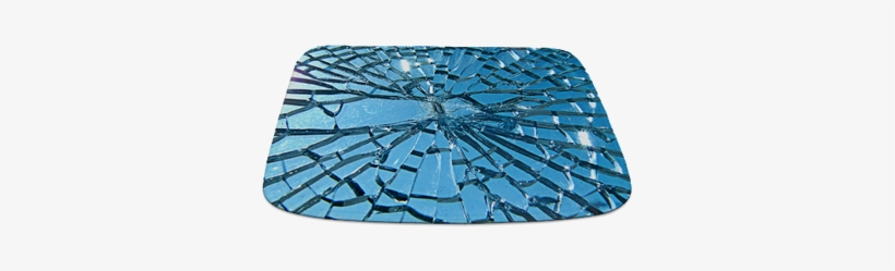 Broken Blue Glass Bathmat Photographic Image Of Shattered - Neet Young People And Training For Work, transparent png