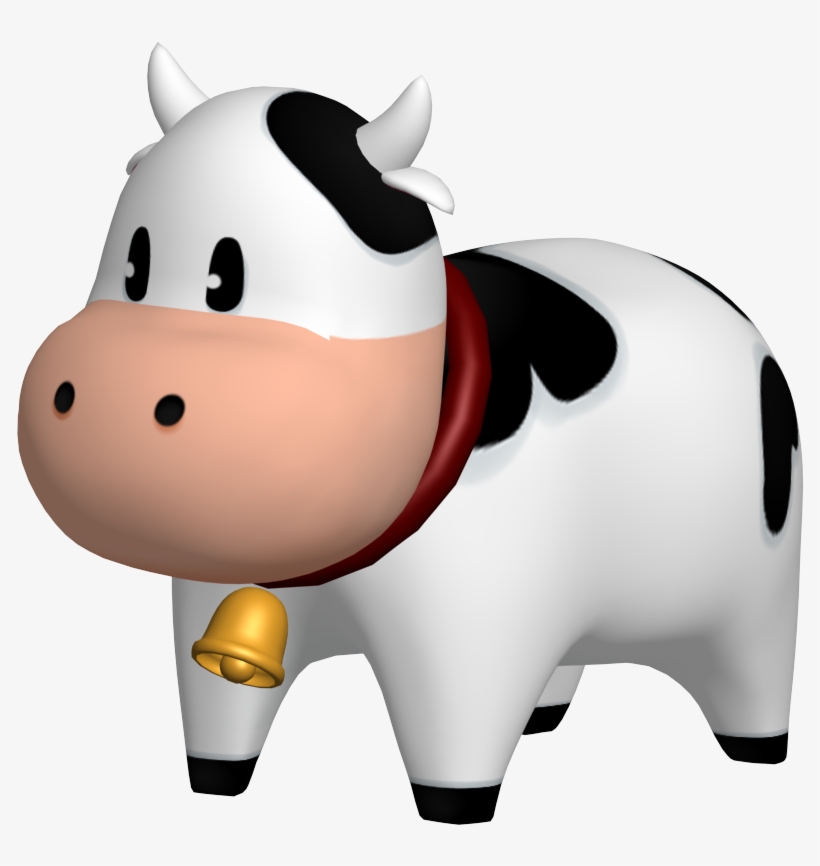 Cute Cow Png Download - Harvest Moon Back To Nature Png, transparent png