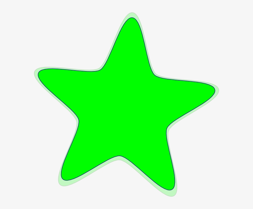 Green Star Clip Art, transparent png