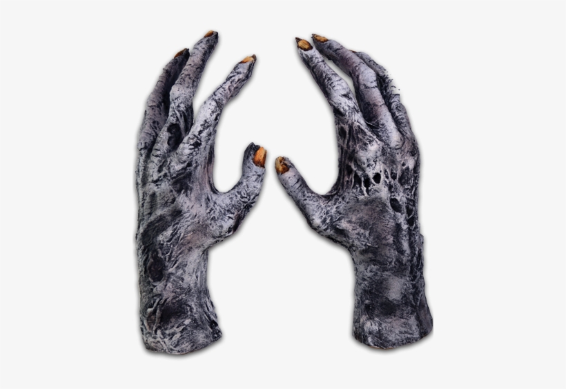 Chiller Zombie Gloves - Zombie Hands Transparent, transparent png