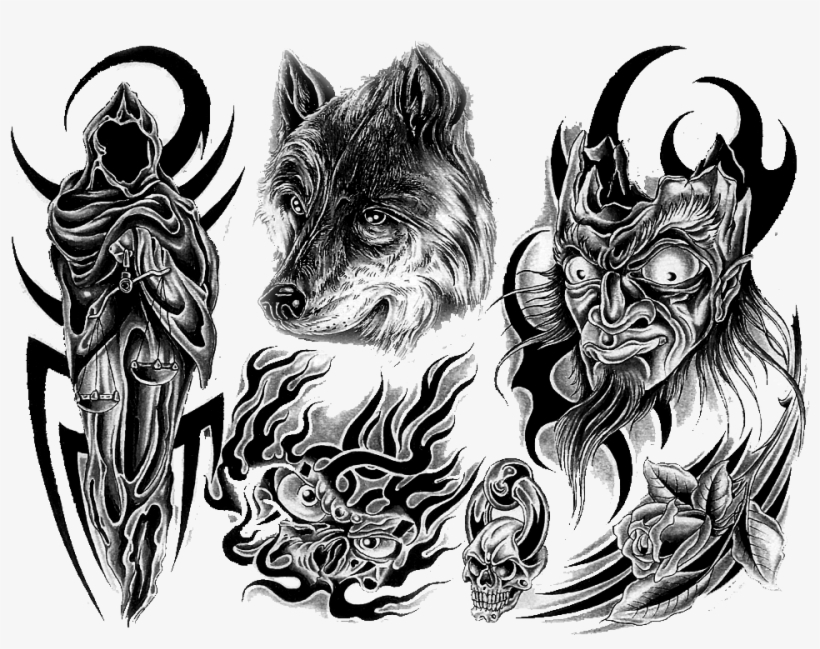 Find This Pin And More On Transparent // Png - Tattoo Drawing Without Background, transparent png