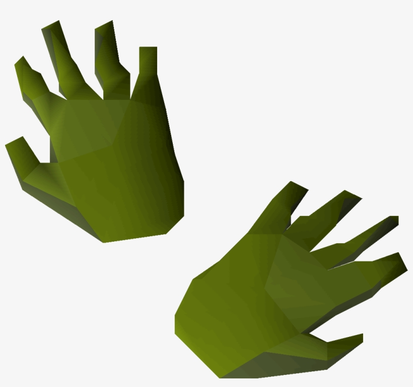 Zombie Gloves Detail - Wiki, transparent png