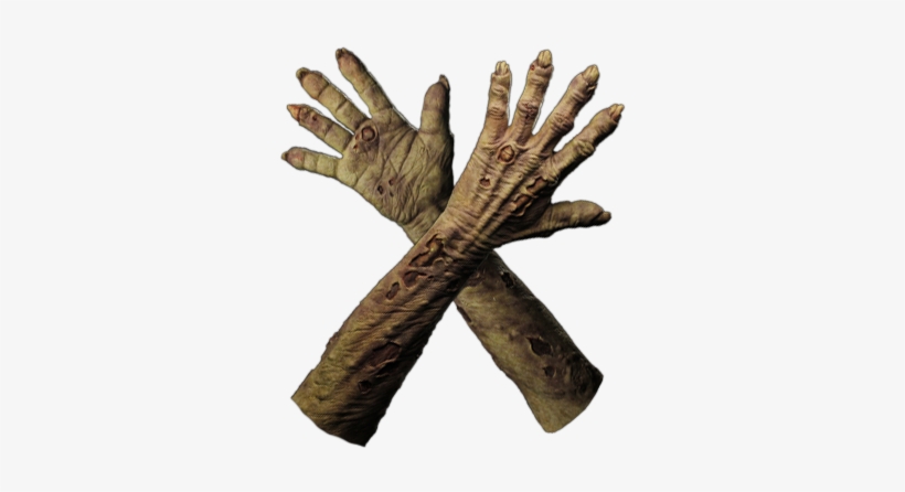 Silicone Zombie Gloves, transparent png