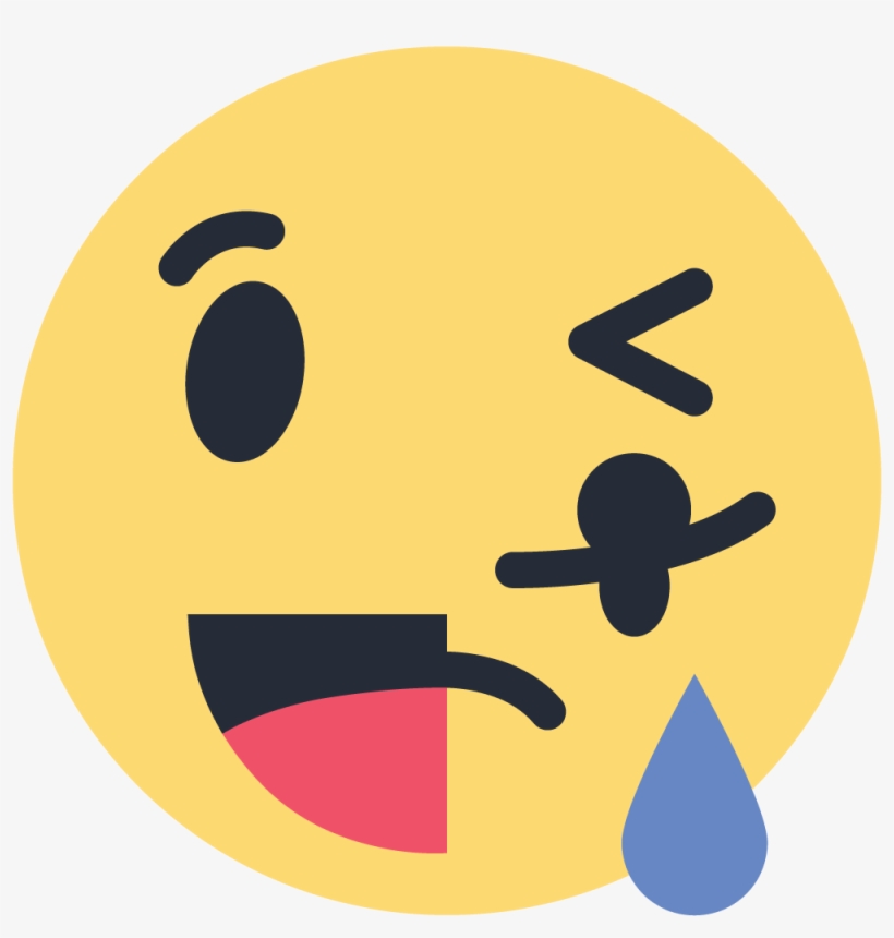 Every Time Users Click “like”, Go Rando Randomly Chooses - Haha And Sad React, transparent png