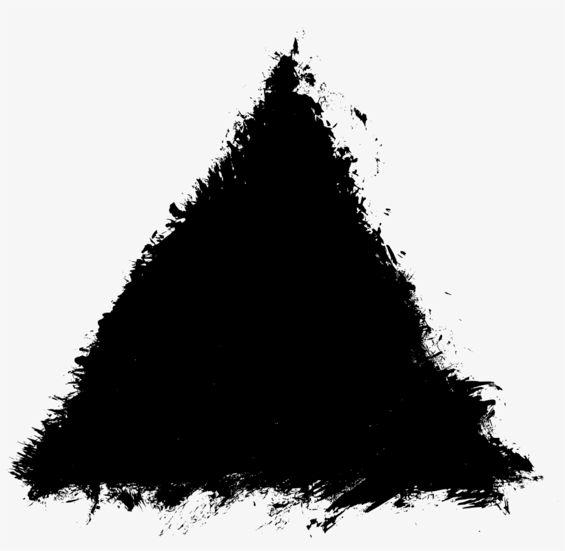 Free Download - Grunge Triangle Png, transparent png