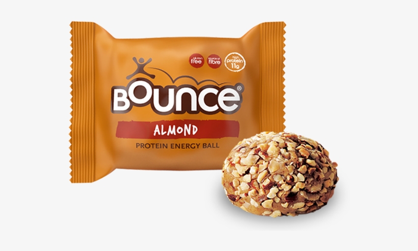 View Our Range - Bounce Almond Protein Hit Ball 49g, transparent png