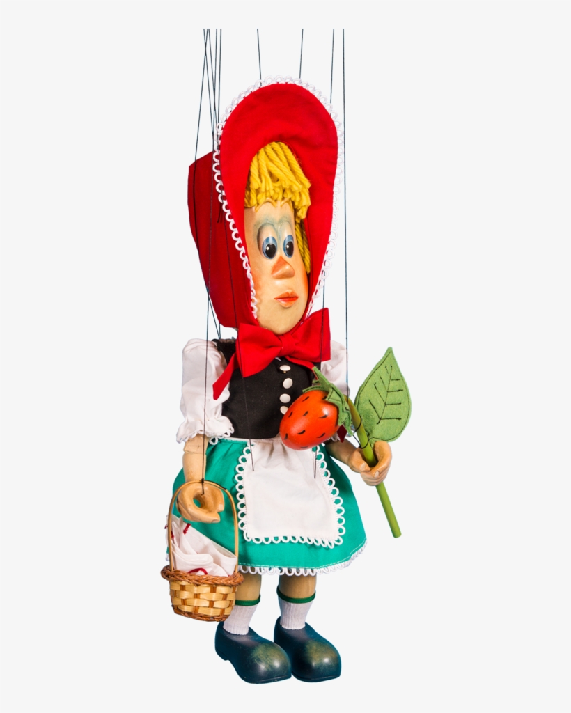Marionette Little Red Riding Hood, Марионетка Красная - Cartoon, transparent png