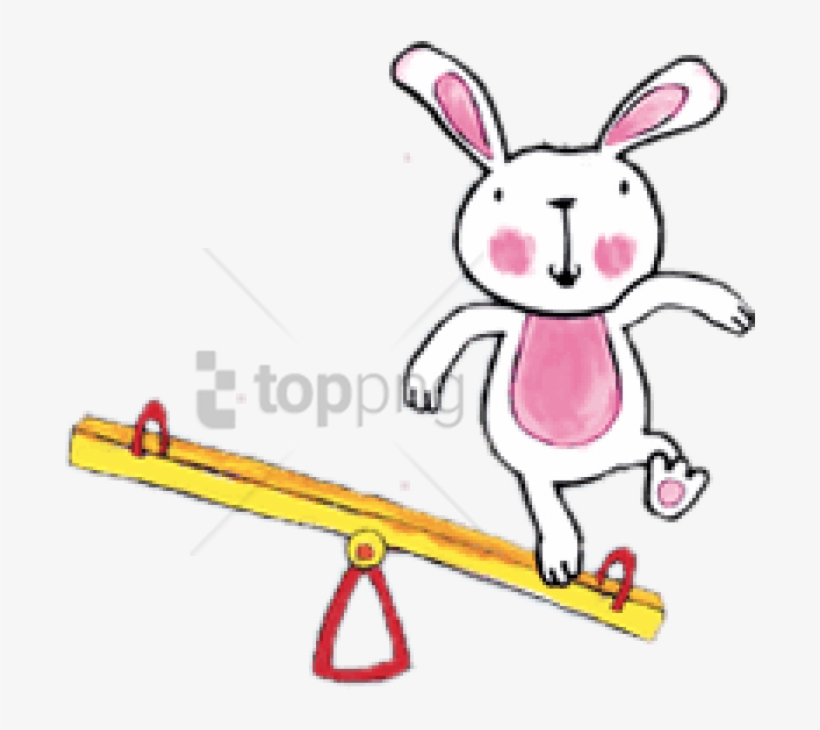 Free Png Download Poppy Cat Alma On Seesaw Clipart - Cartoon, transparent png