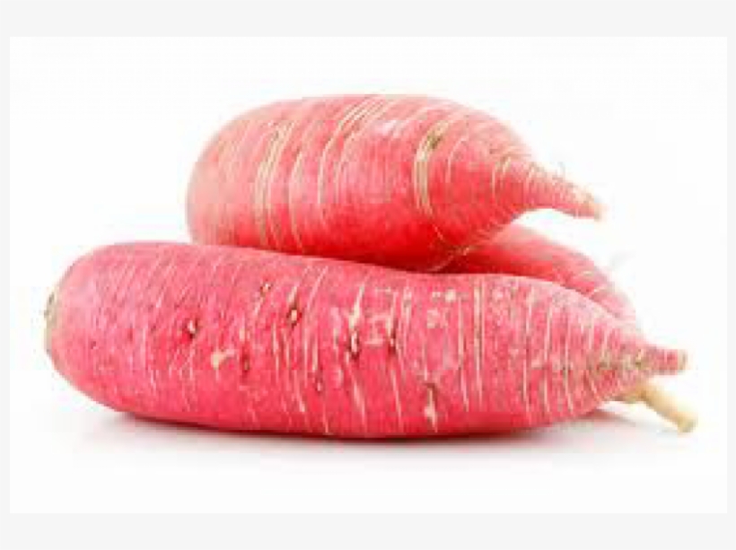 Red/pink Radish - Rootcrops Png, transparent png