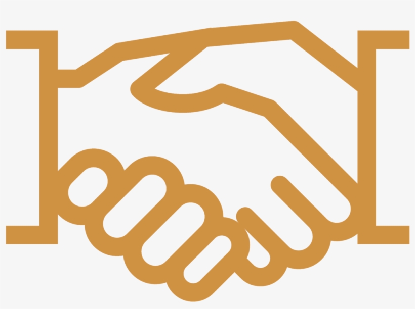 Handshake Centered - Collaboration Icon Green, transparent png