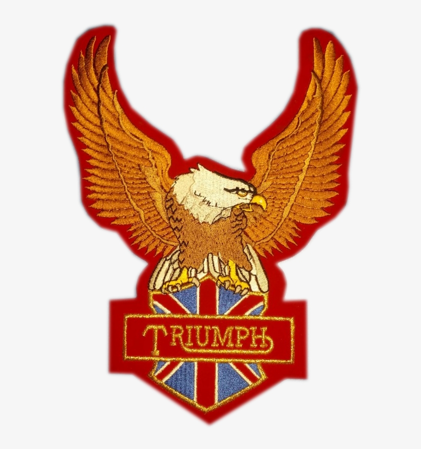 Triumph Eagle Patch - Motorcycle, transparent png