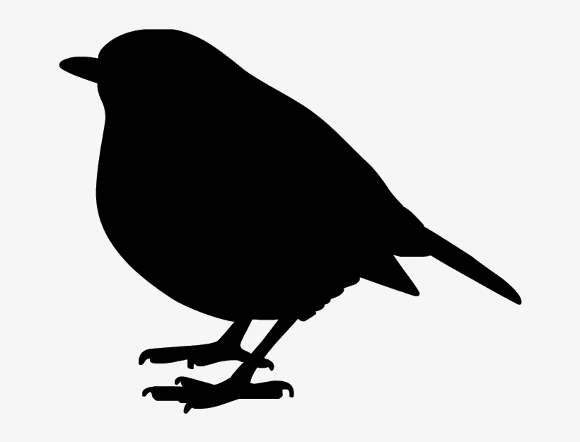 Bird Silhouette - Google Search - Christmas Silhouette Robin, transparent png