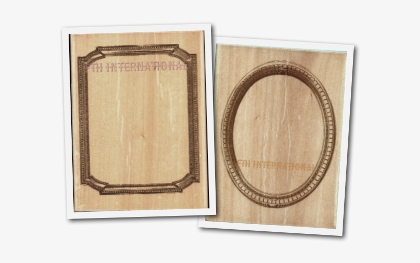 Oval Cartouche Wood Mount Rubber Stamp Original Listing - Plywood, transparent png