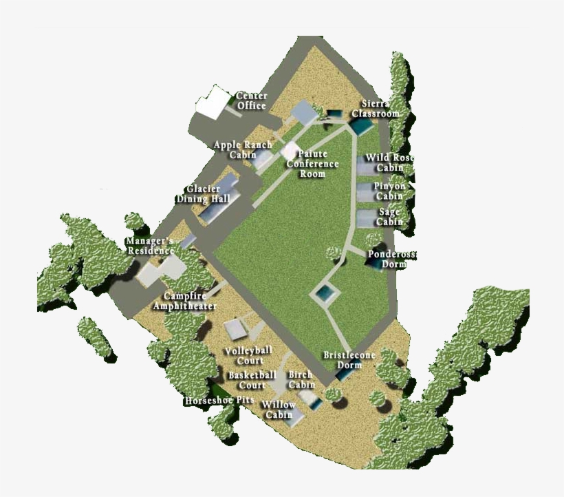 Bernasconi Grounds Map - Bernasconi Center Big Pine, transparent png