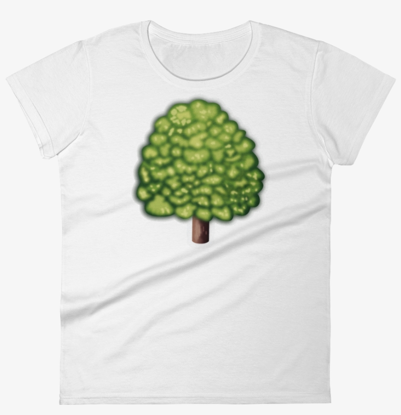 Women's Emoji T-shirt - Palm Tree, transparent png
