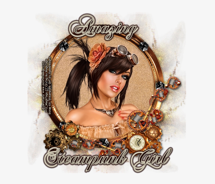 Steampunk Cluster Frames - Illustration, transparent png