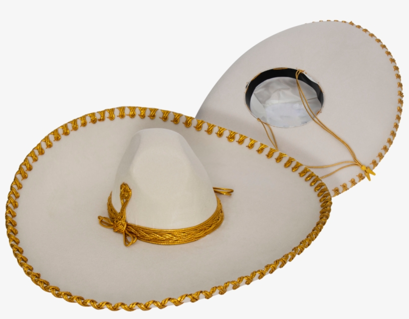 Genuine Sombrero Adult Mariachi Sombrero Charro Hat - Sombrero, transparent png