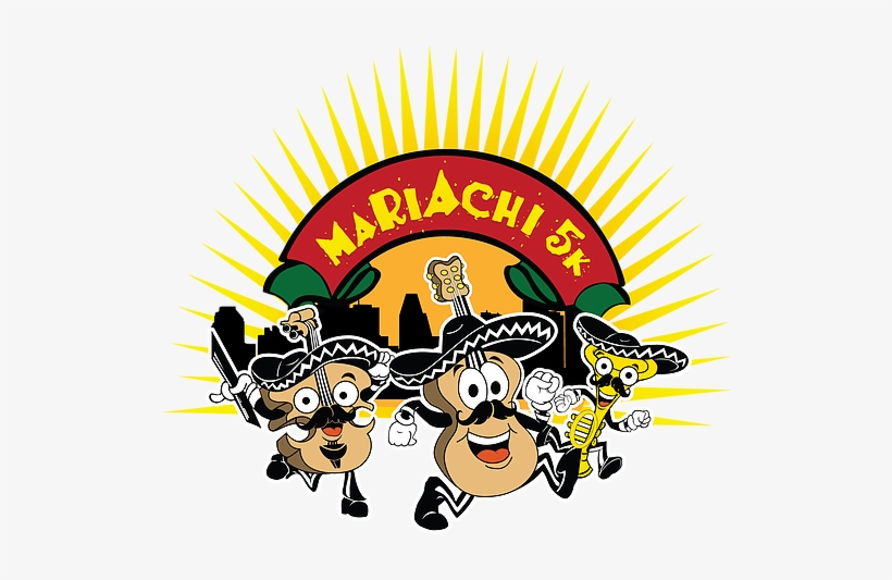 What Is Mariachi 5k Run - Cartoon, transparent png