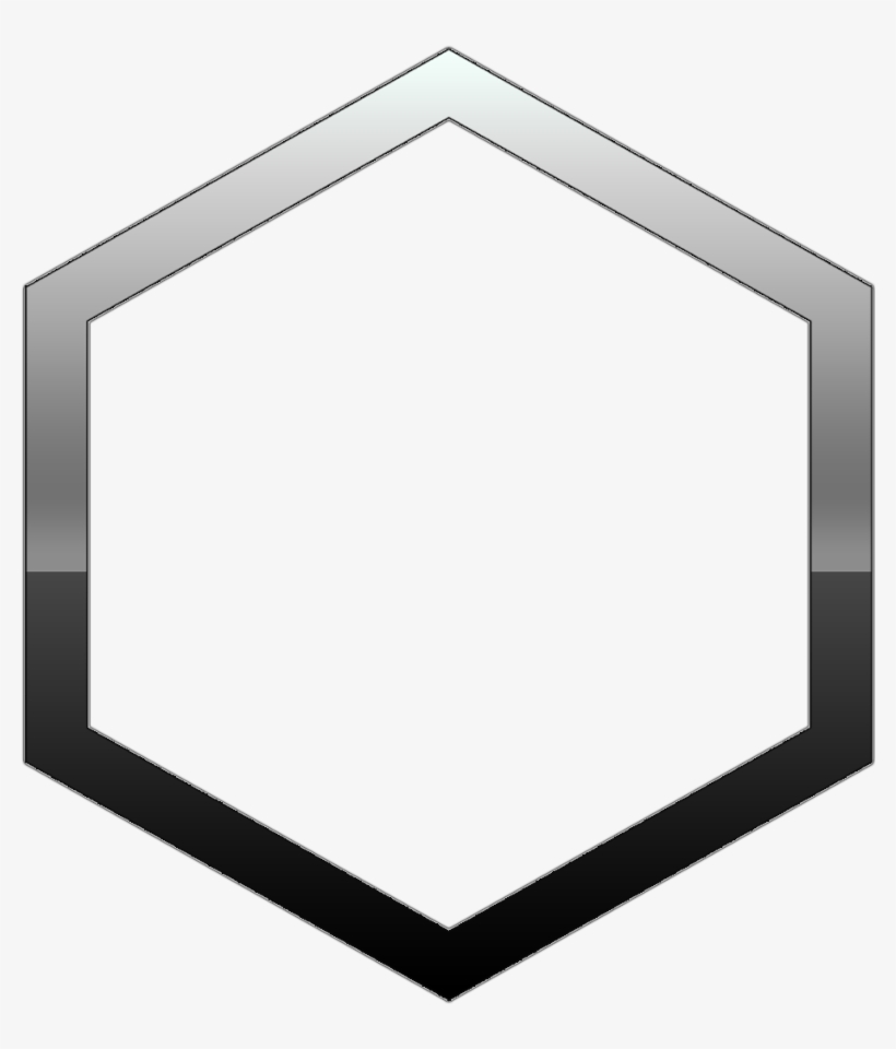 Hexagon Sticker, transparent png