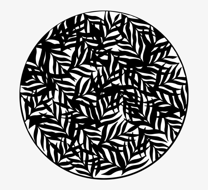 Foliage Jungle - Thick - Circle, transparent png