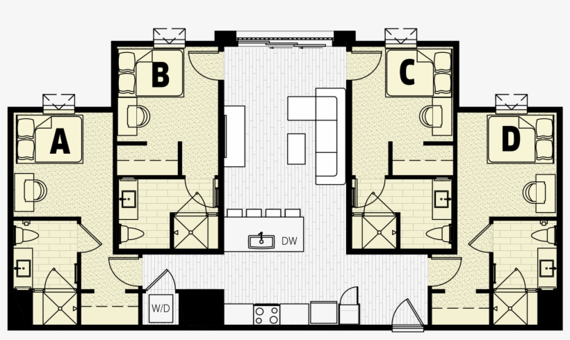 Floor Plan Image - Floor Plan, transparent png