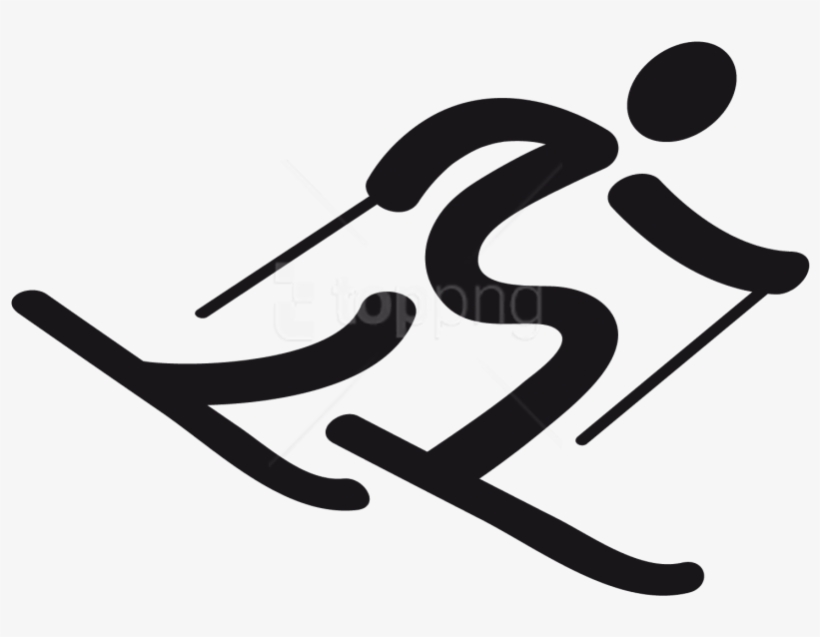 Free Png Skiing Png Images Transparent - Alpine Skiing Olympic Symbol, transparent png