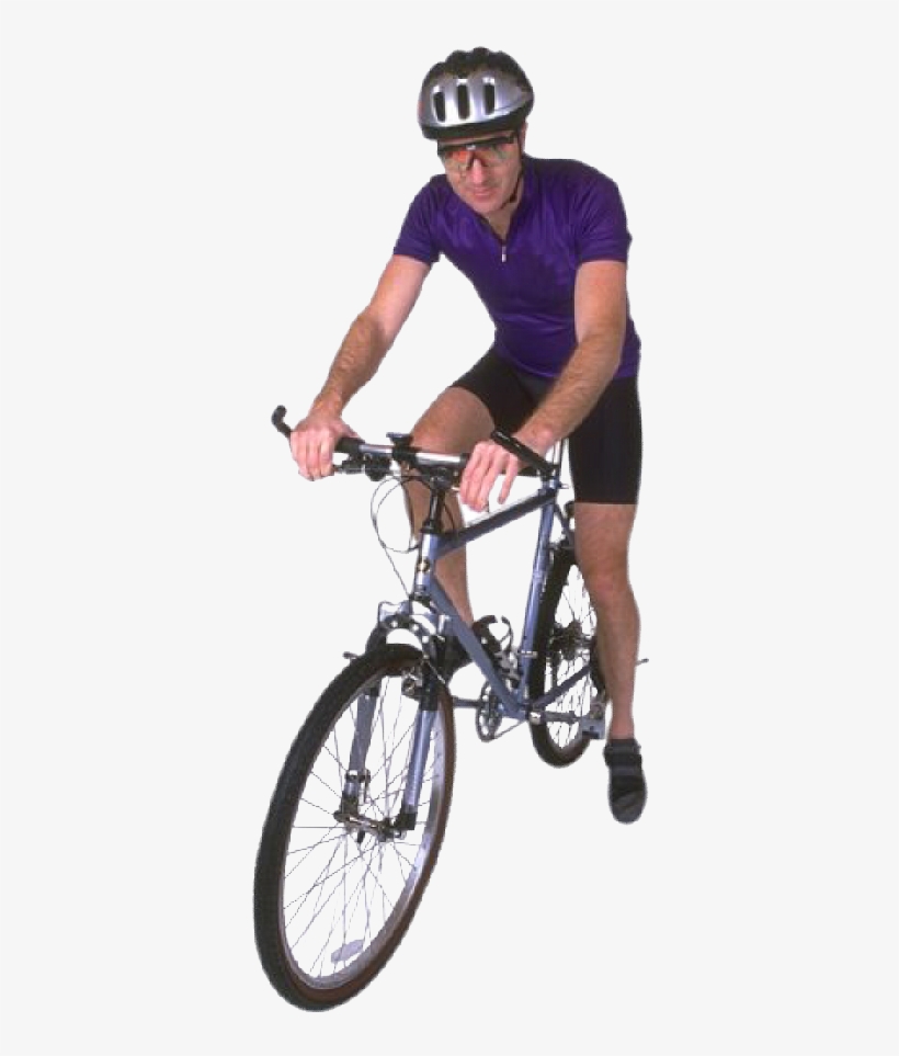 Persona En Bicicleta Png - Racing Bicycle, transparent png