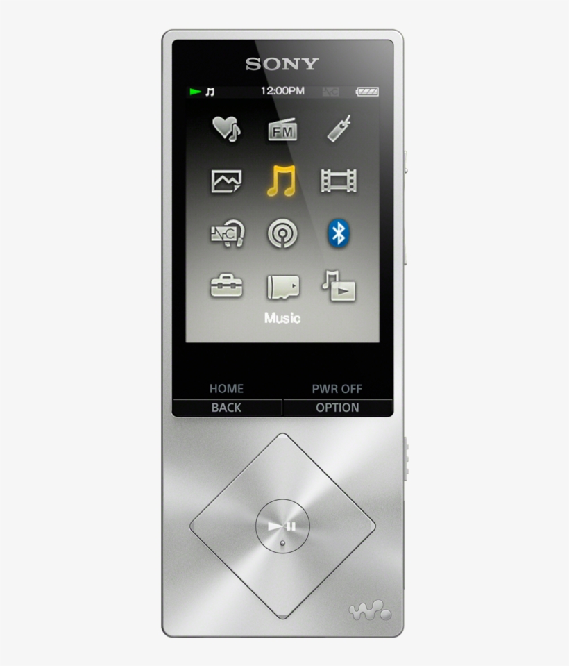 Mp4 Sony Walkman A25, transparent png