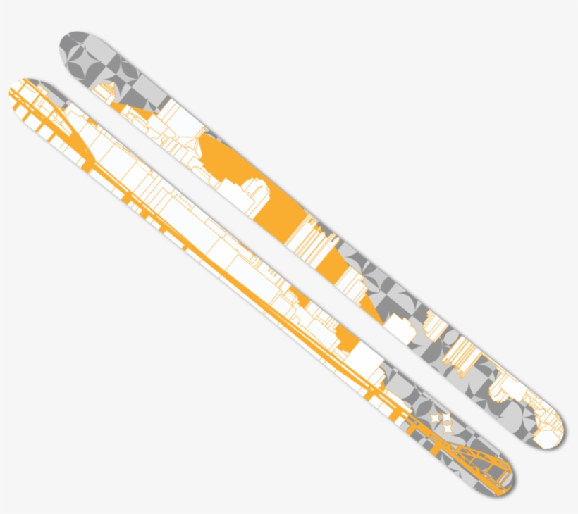 Custom Skis Images02 No Bg, transparent png