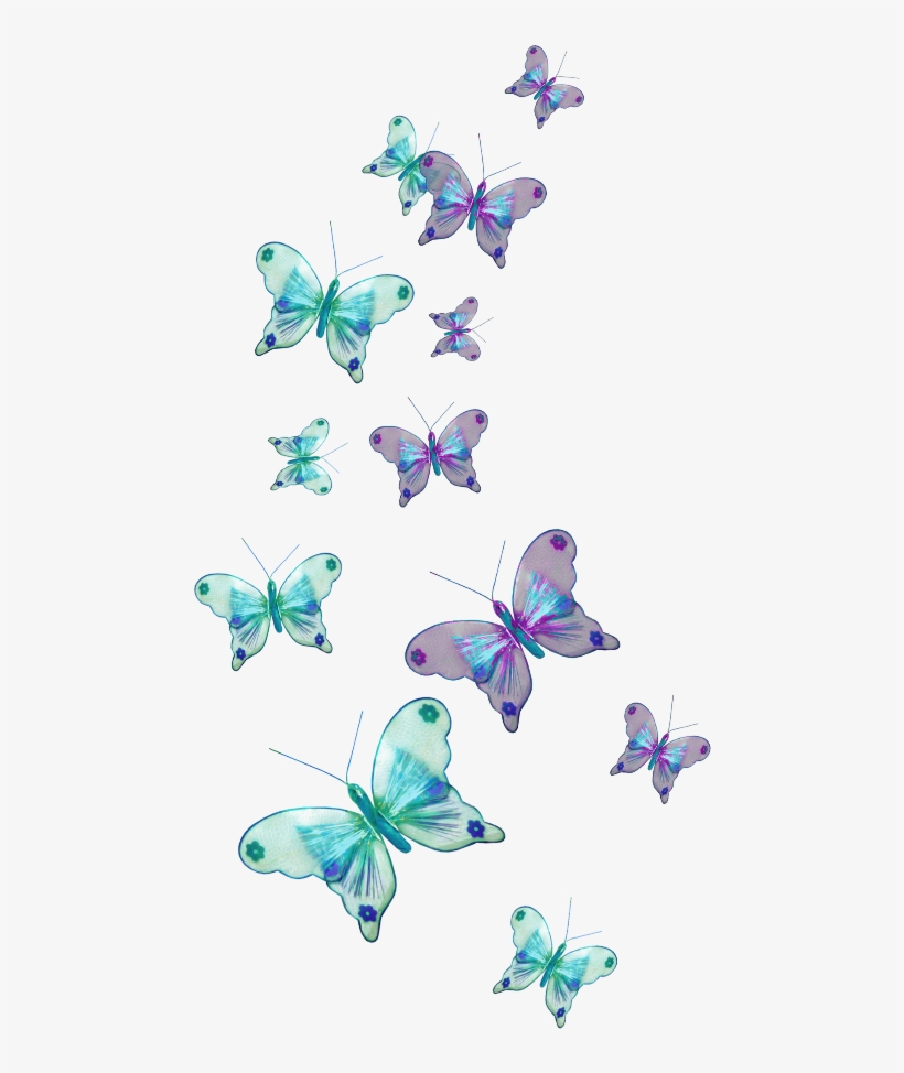 Mq Sticker - Blue Butterfly Hd Wallpapers 1080p, transparent png