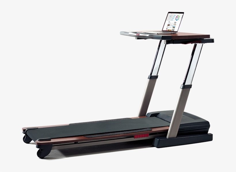 Nordictrack Desk Platinum Treadmill, transparent png