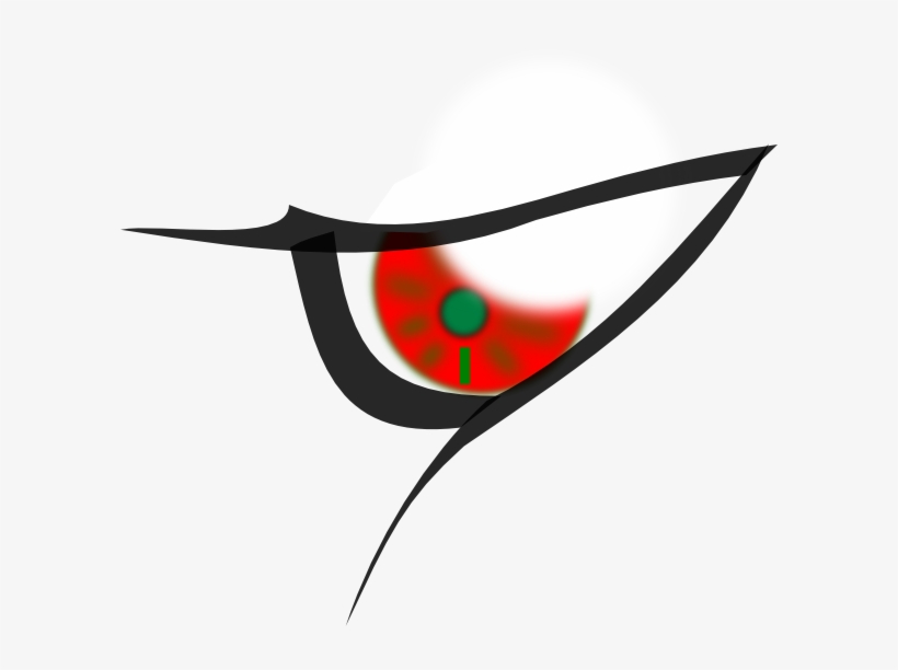 Cartoon Evil Eyes Clipart , Png Download - Eye Side View Clipart, transparent png