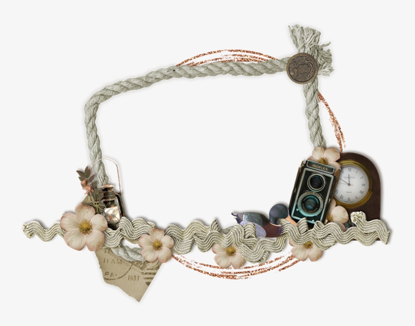 Porta Retrato Moldura Para Montagem De Foto Estilo - Necklace, transparent png