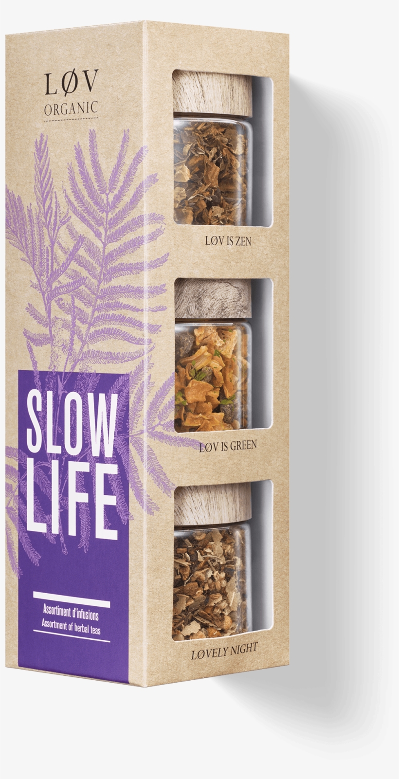 Løv Organic Slow Life Gift Set, transparent png