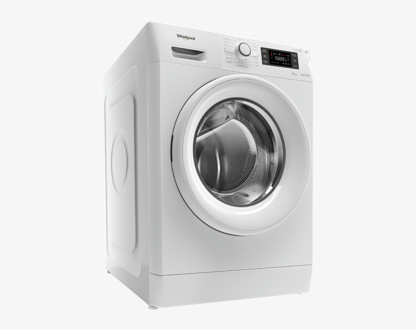 Whirlpool - Whirlpool 6th Sense Wasmachine 8kg, transparent png