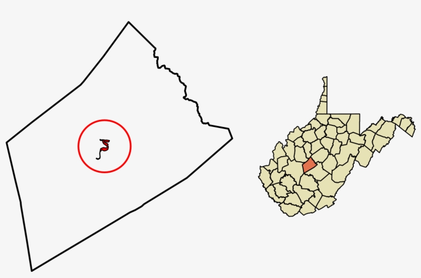 Clay County West Virginia Incorporated And Unincorporated - Map Of West Virginia, transparent png