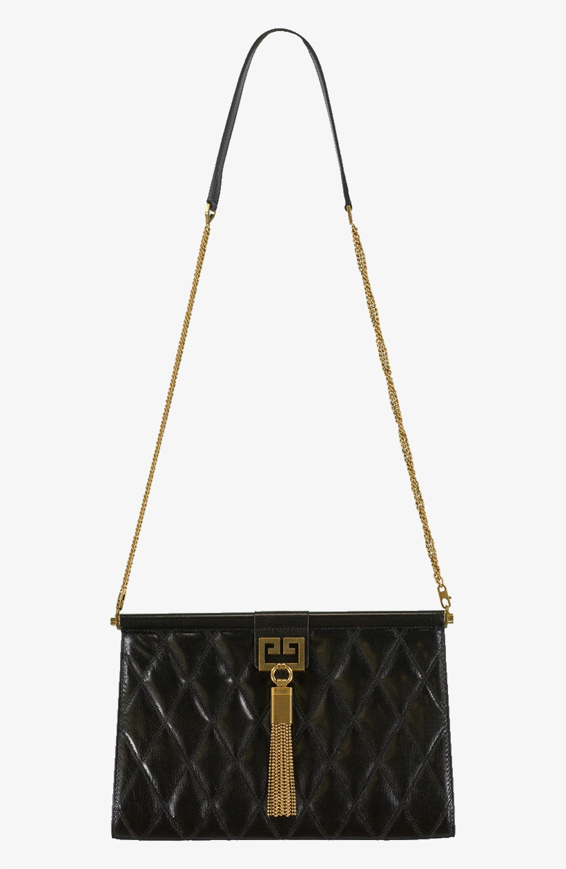 Givenchy Medium Gem Tassel Clutch In Black - Shoulder Bag, transparent png