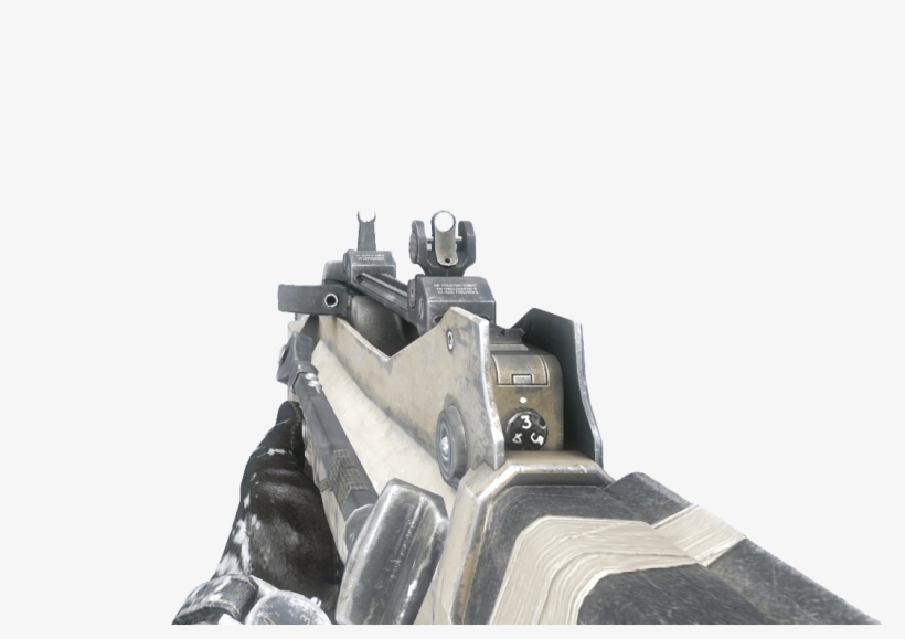 Gold Famas Black Ops, transparent png