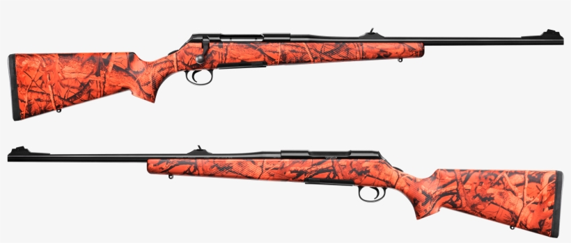 Orange Camo Rifles, transparent png
