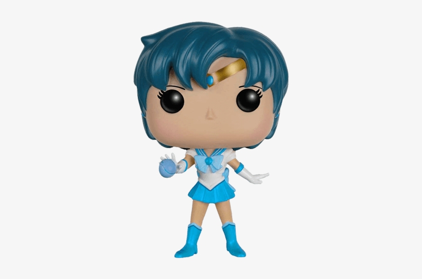 Funko Pop Sailor Moon Sailor Mercury 1 - Pop Sailor Mercury, transparent png